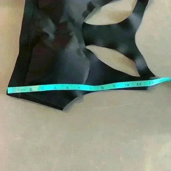 All In Motion Women's Black Padded Racerback Sleeveless Sports Bra Size M - Picture 4 of 7